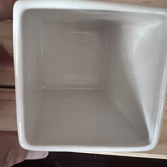 Rae Dunn Artisan Collection "DREAM" Caddy Vase White Ceramic Farmhouse Decor - Picture 6 of 9